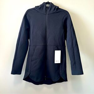 NWT Lulu Lemon Going Places Hooded Jacket, Black size 4